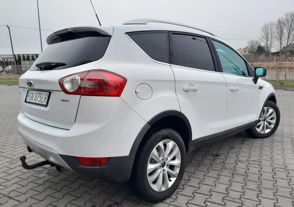 Ford Kuga cena 34700 przebieg: 197640, rok produkcji 2010 z Lubraniec małe 137